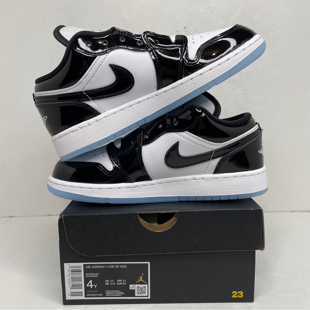 Nike Air Jordan 1 Retro Low GS SE “Concord/Space Jam” 2023 - Picture 3 of 4